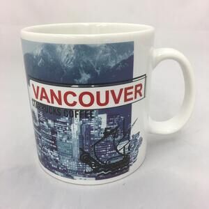 Starbucks Coffee Cup Mug Vancouver 1999